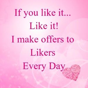 All Likes Receive A Discounted Offer!